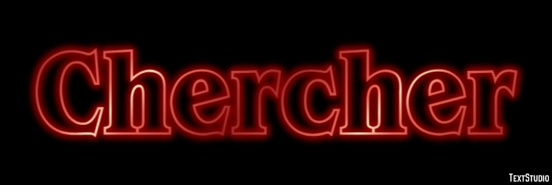 Chercher Text effect
