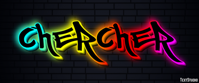 Chercher Text effect
