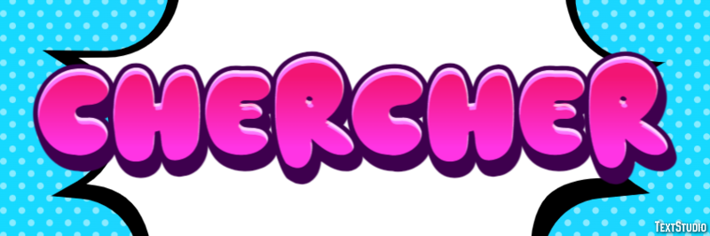 Chercher Text Effect