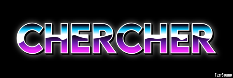 Chercher Text Effect