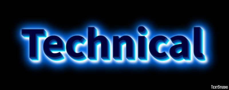 Technical Efecto de Texto