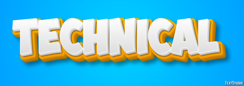 Technical Effet de Texte