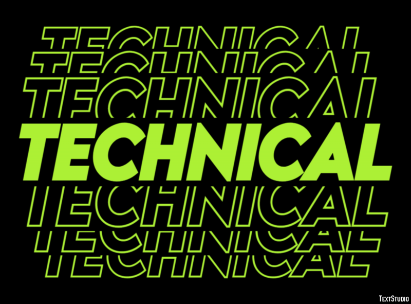 Technical Effet de Texte
