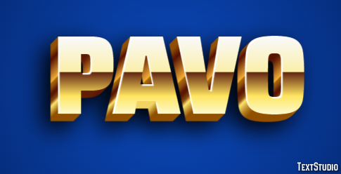 Pavo Effet de Texte