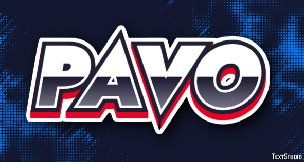 Pavo Texteffekt
