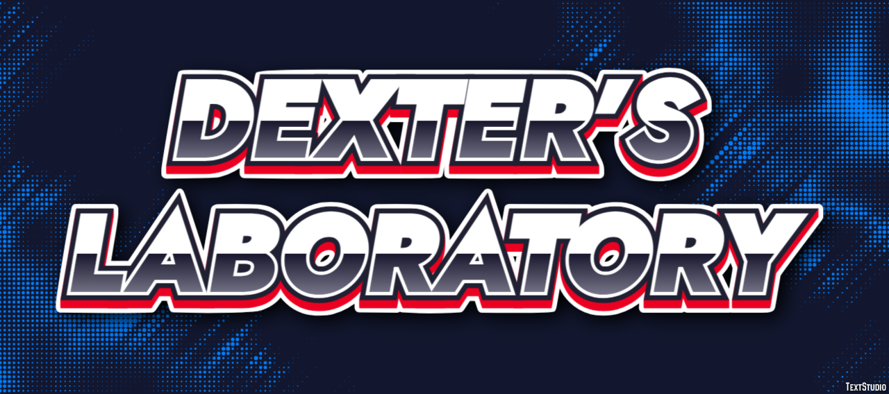 Dexter’s Laboratory テキスト効果