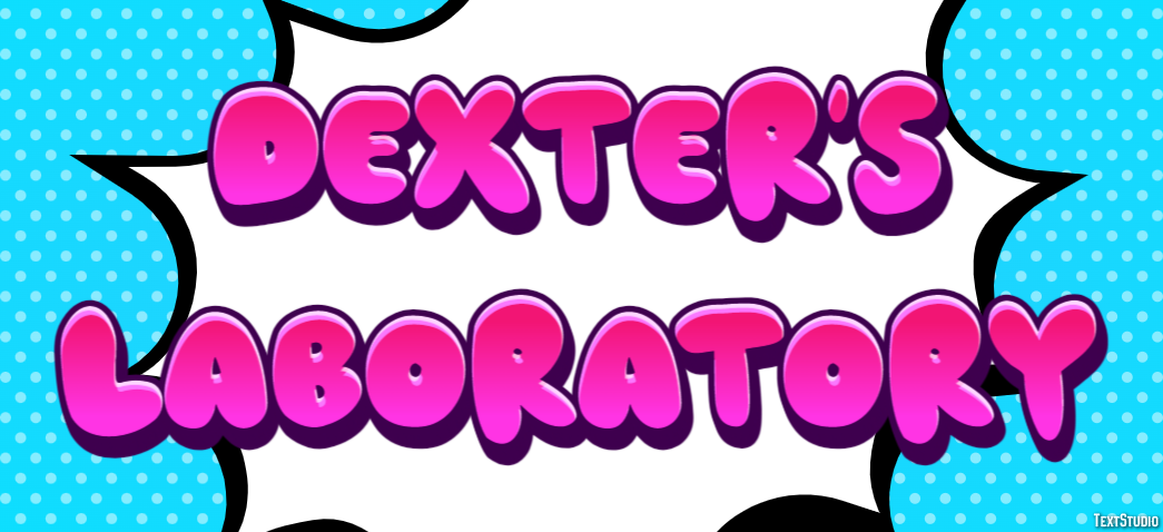 Dexter’s Laboratory テキスト効果