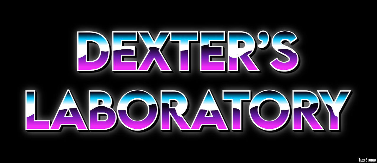 Dexter’s Laboratory テキスト効果
