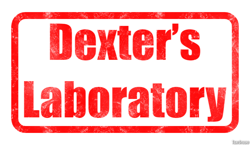 Dexter’s Laboratory テキスト効果