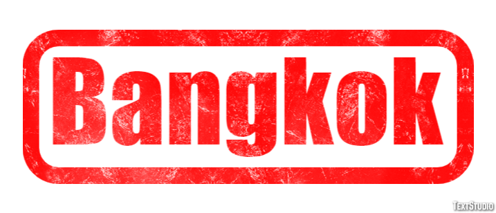 Bangkok Effetto testo