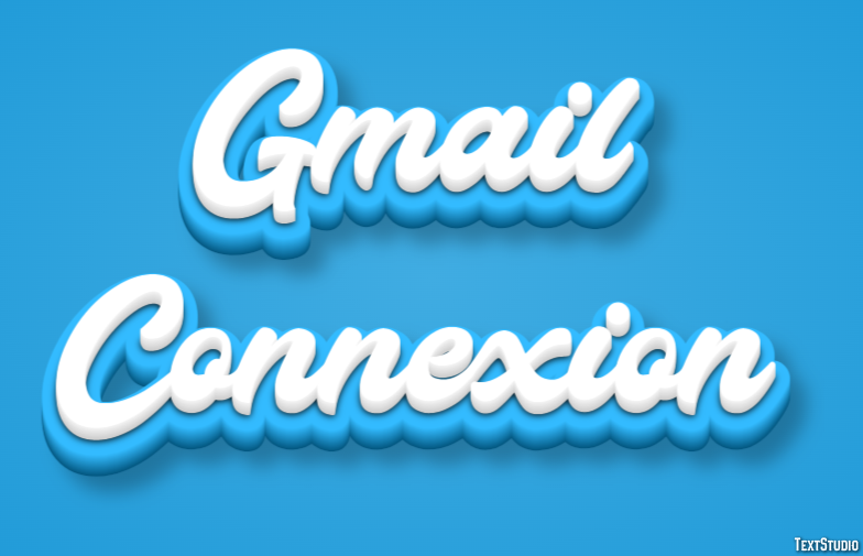 Gmail Connexion Effetto testo