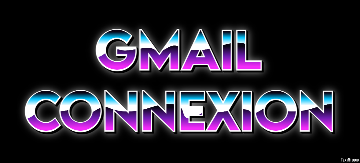 Gmail Connexion Эффект текста