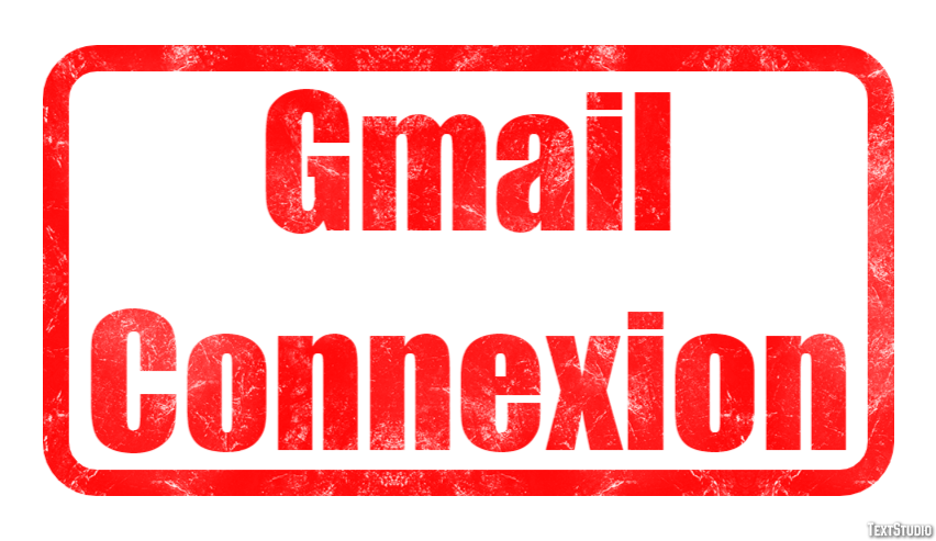 Gmail Connexion Эффект текста