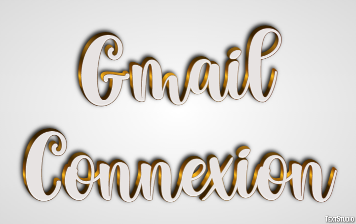 Gmail Connexion Effetto testo