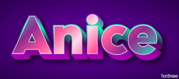 Anice テキスト効果