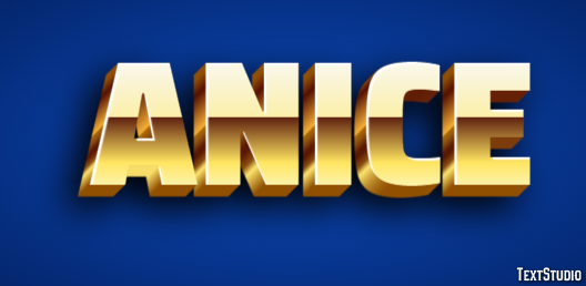 Anice Text Effect
