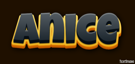 Anice Text effect