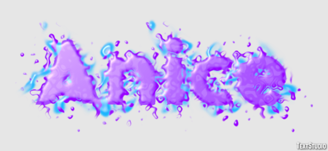 Anice Texteffekt