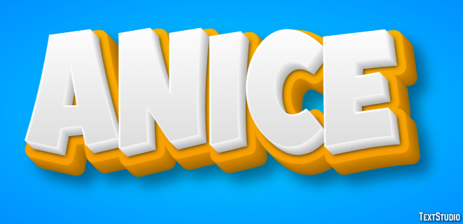 Anice Text Effect