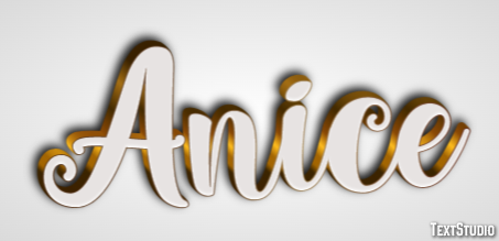 Anice Text Effect