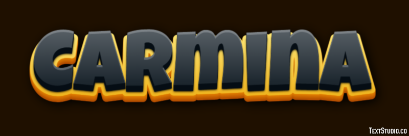 Carmina Text Effect