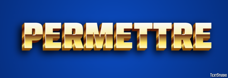 Permettre Effet de Texte