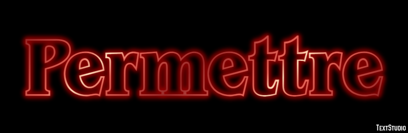 Permettre Efecto de Texto