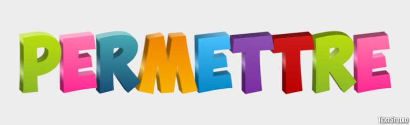 Permettre Efecto de Texto