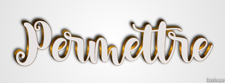 Permettre Effet de Texte