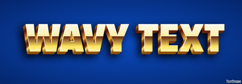 Wavy Text Text Effect