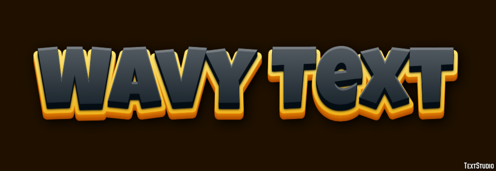 Wavy Text Text Effect