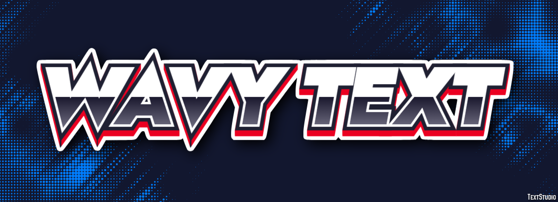 Wavy Text Text Effect