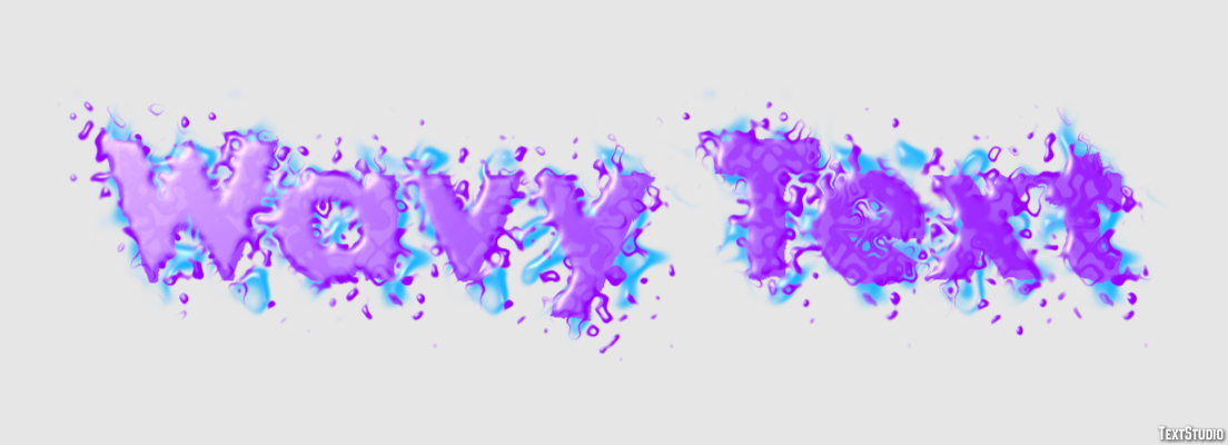 Wavy Text Text Effect