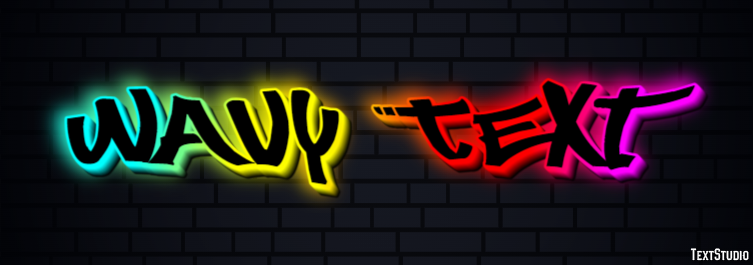 Wavy Text Text Effect