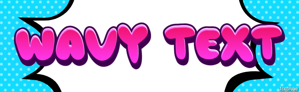 Wavy Text Effetto testo