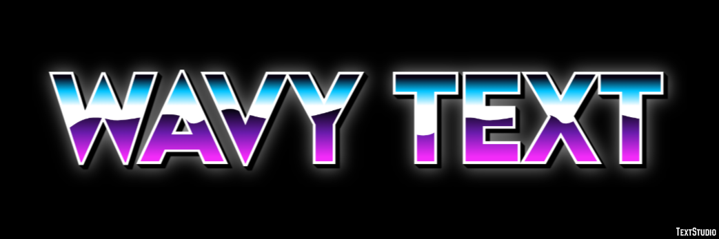 Wavy Text Text Effect