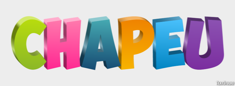 Chapéu Texteffekt