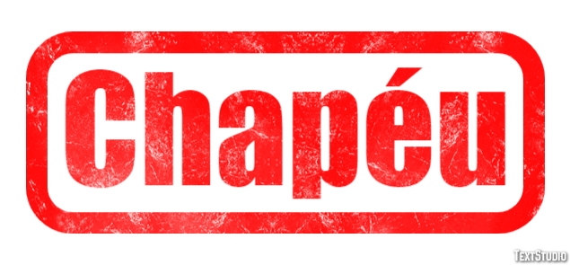 Chapéu Texteffekt