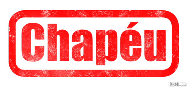 Chapéu Texteffekt