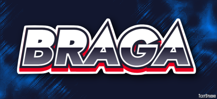 Braga Efekt tekstowy
