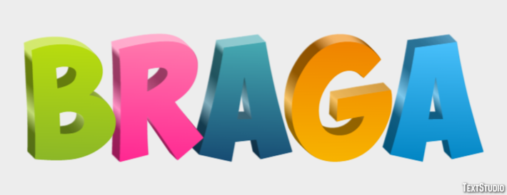 Braga Efekt tekstowy