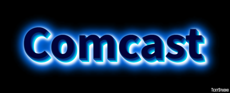 Comcast Tekst Effect