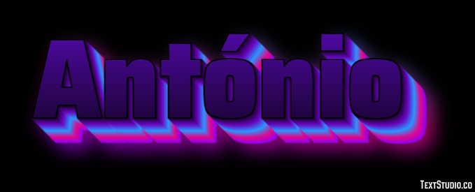 António Text Effect