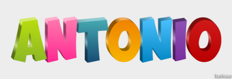 António Text Effect