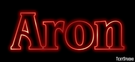 Aron Text Effect