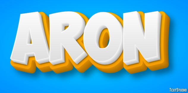 Aron Text effect