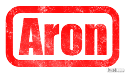Aron Text effect
