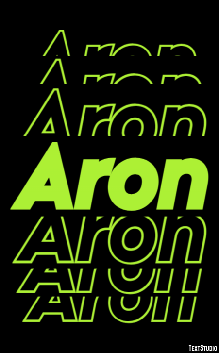 Aron Text Effect