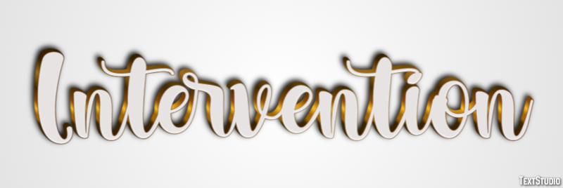 Intervention Text Effect