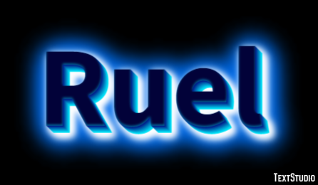 Ruel Text Effect